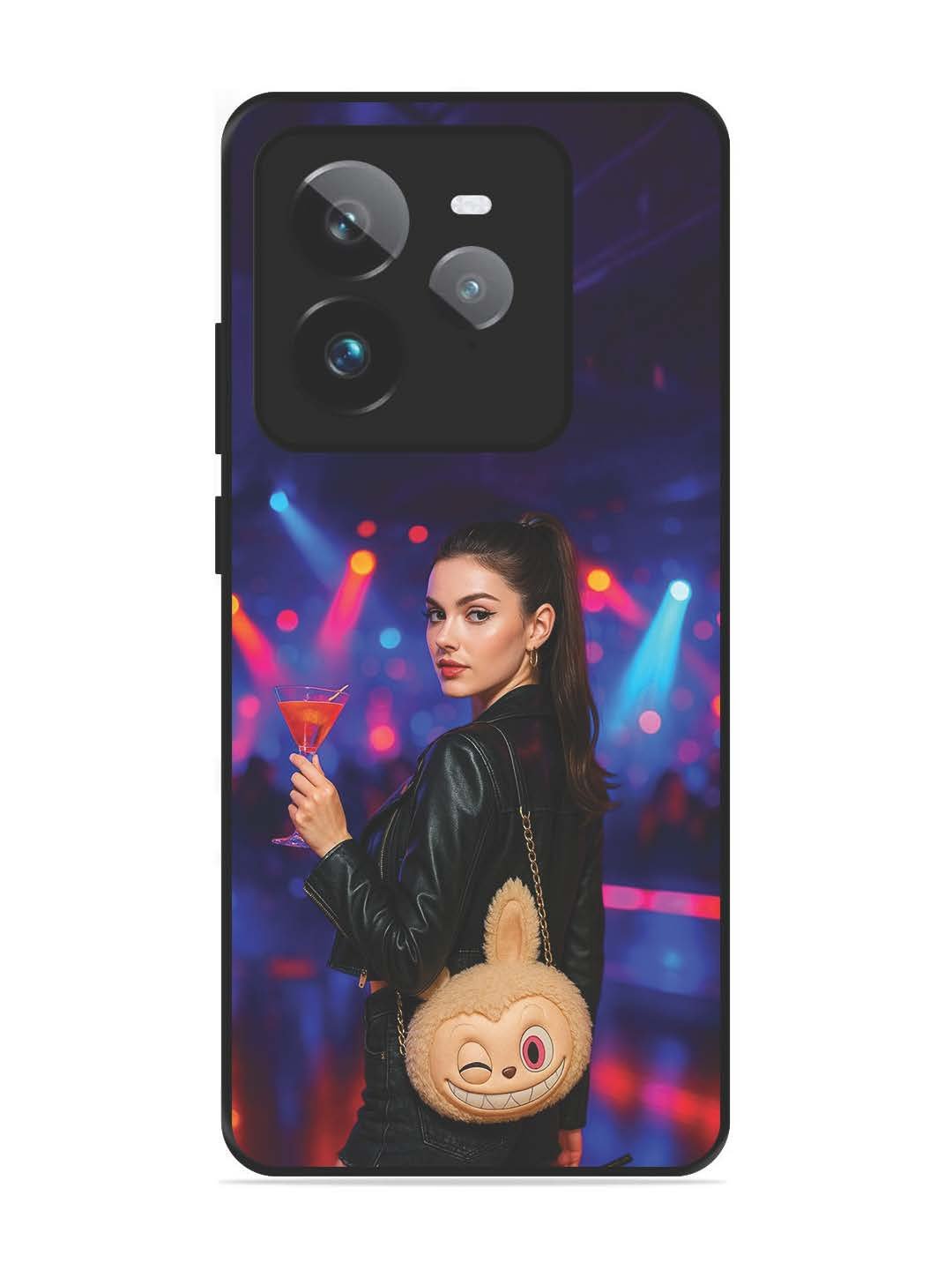 Realme GT7 Pro Girl with Labubu Purs