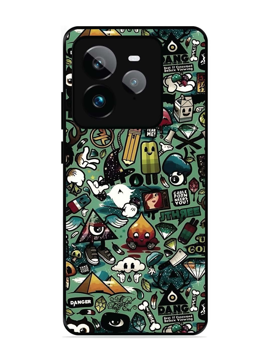 Realme GT7 Pro Pop Art Doodle Graffiti Collage