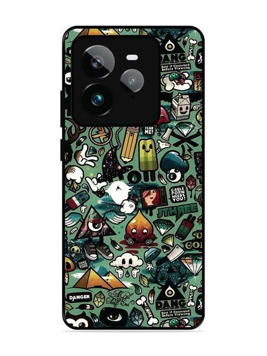 Realme GT7 Pro Pop Art Doodle Graffiti Collage