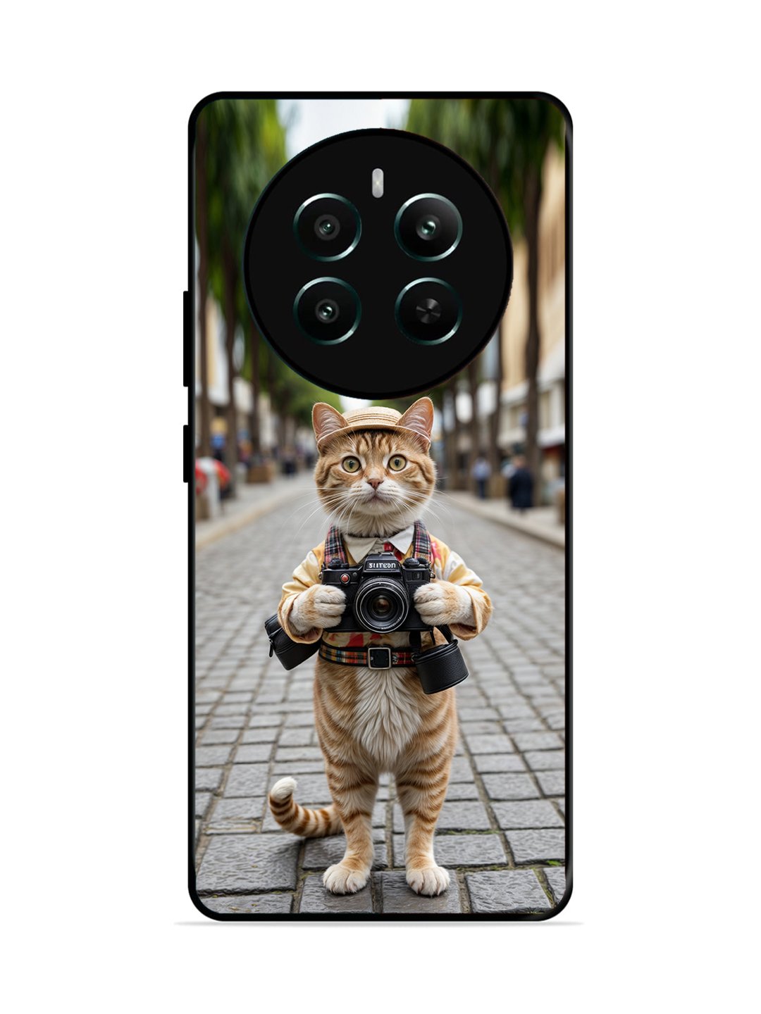 realme P1 5G Cat as Cameraman