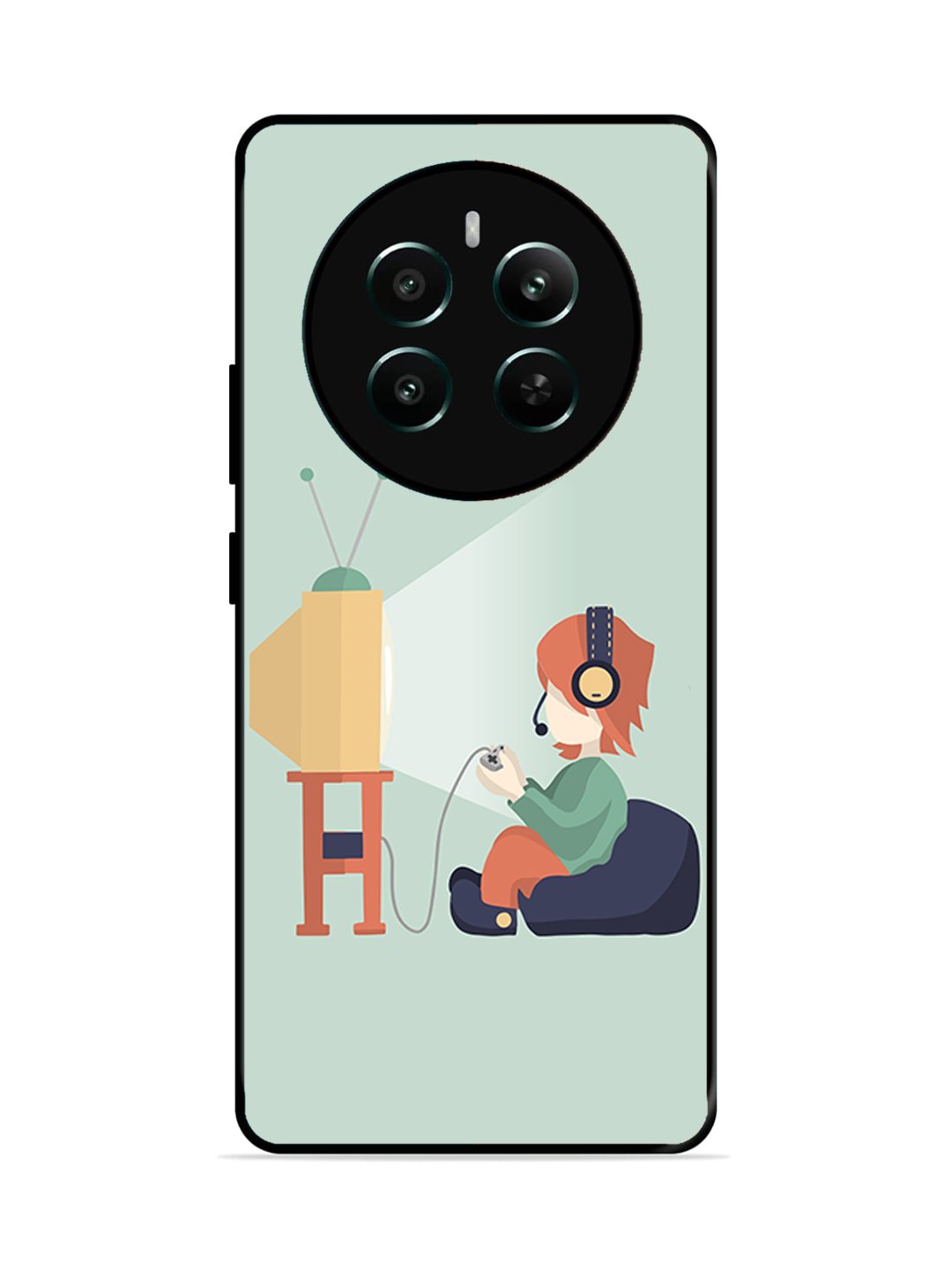 realme P1 5G Kid Playing Game