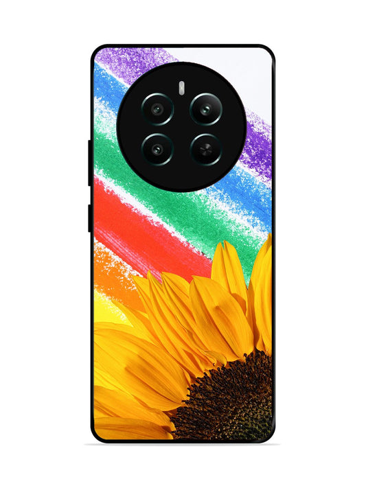 Realme Narzo 70 Pro Sunflower on Colourful Lines