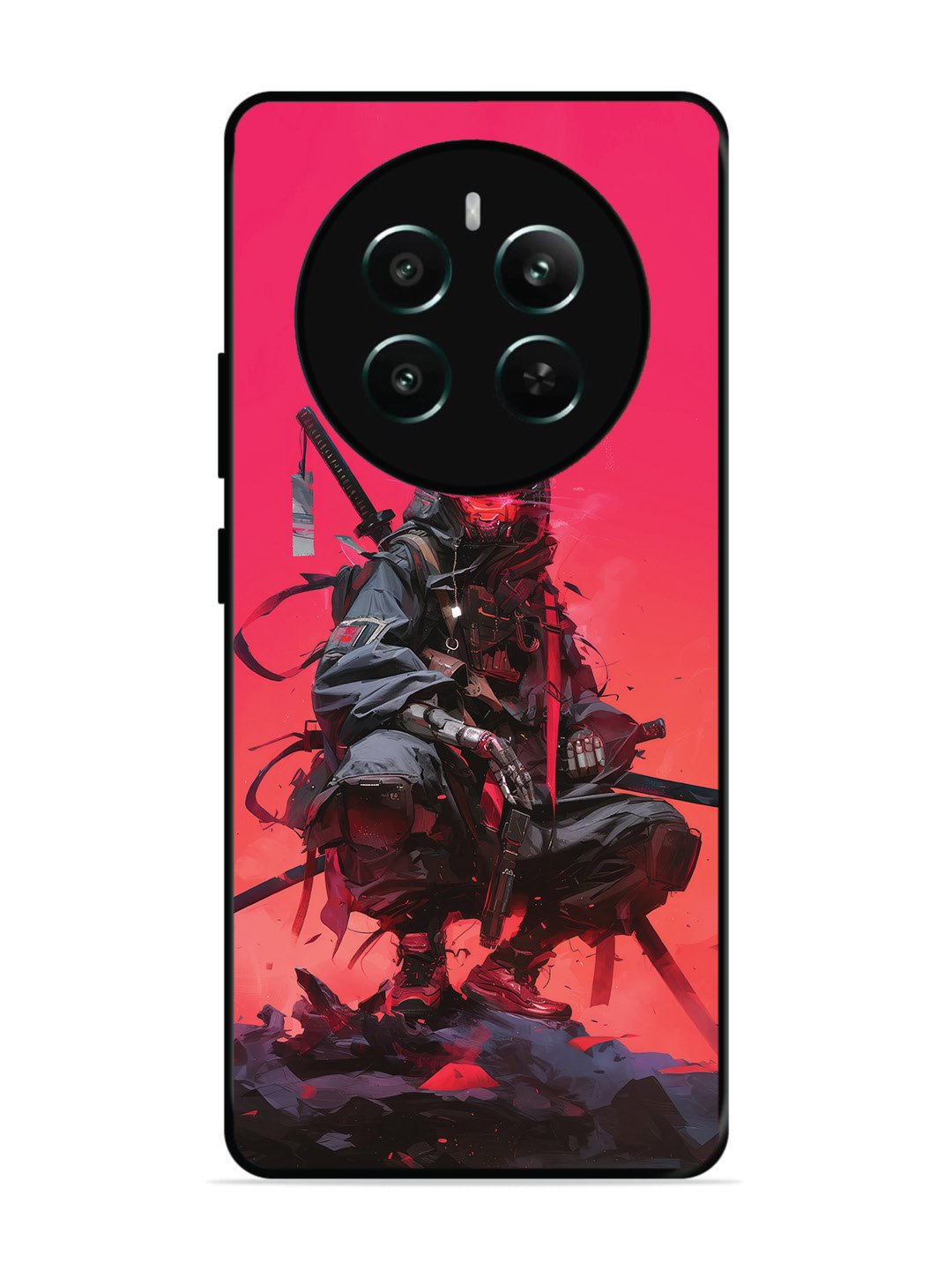 realme P1 5G Cyberpunk Ninja Katana