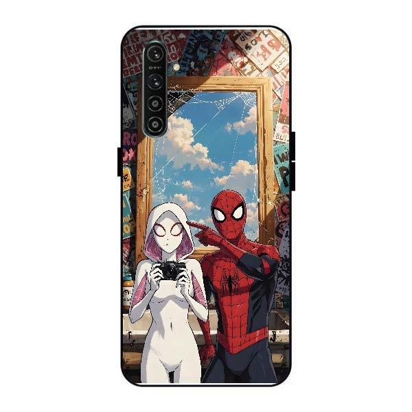 REALME X2 Spiderman and Spiderwoman