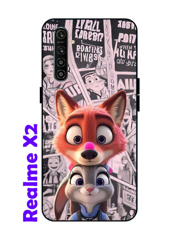 realme X2 Cute Nick wilde and judy hopps 2