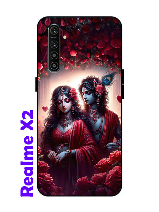 realme X2 Couples in Red theme like Radha Krishna