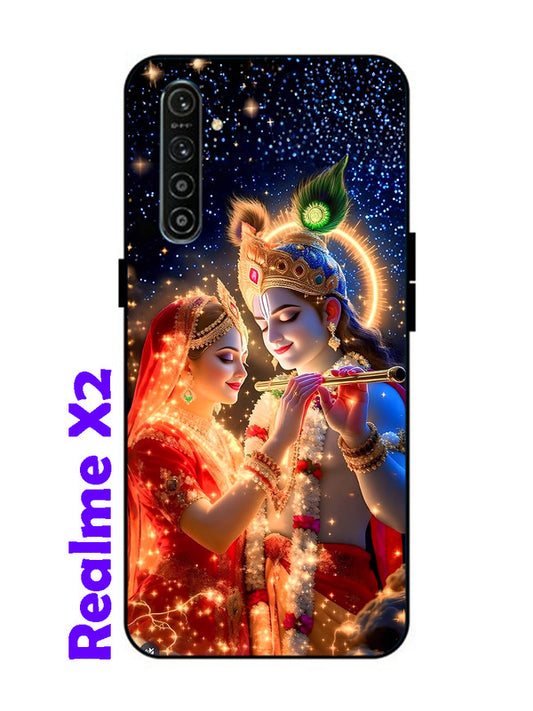 realme X2 Radha Krishna posing with flute