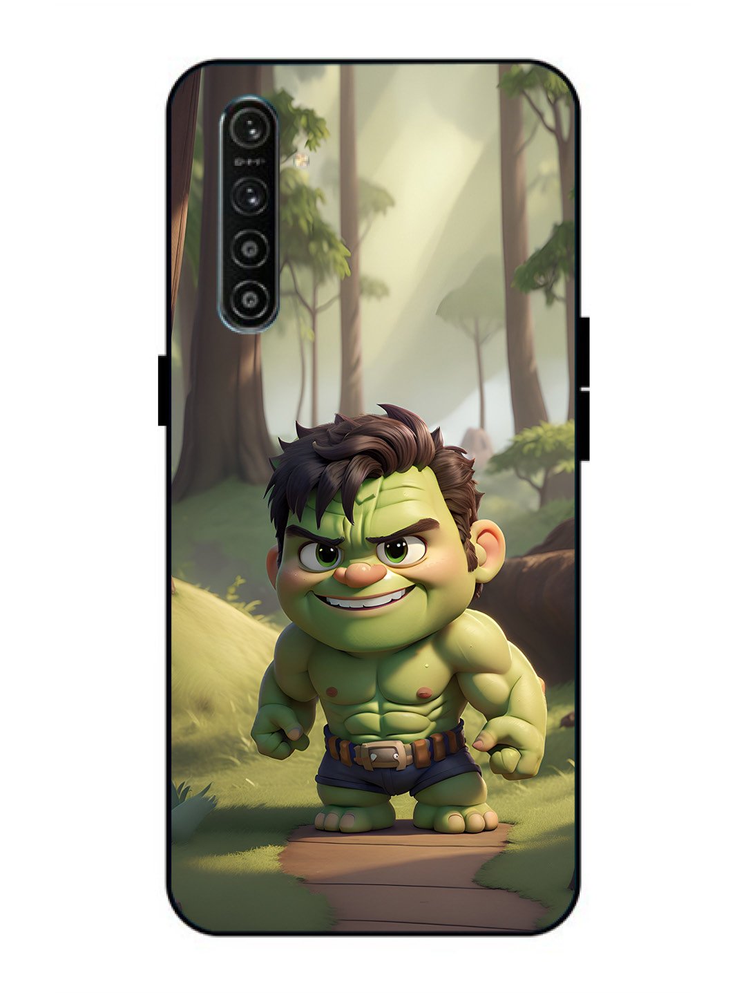 Realme X2 cute baby hulk