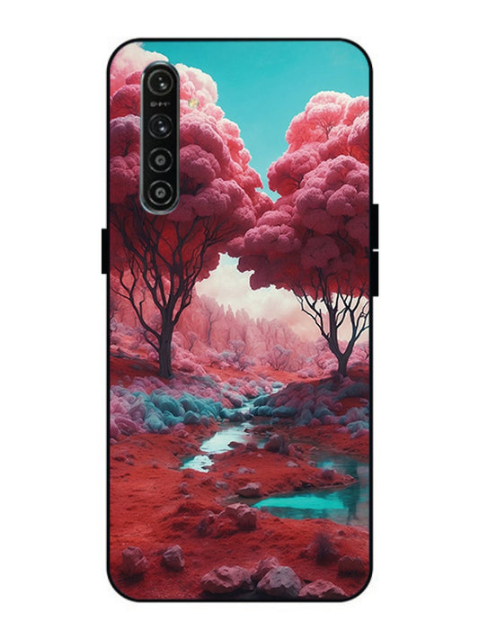 Realme XT Pink Forest