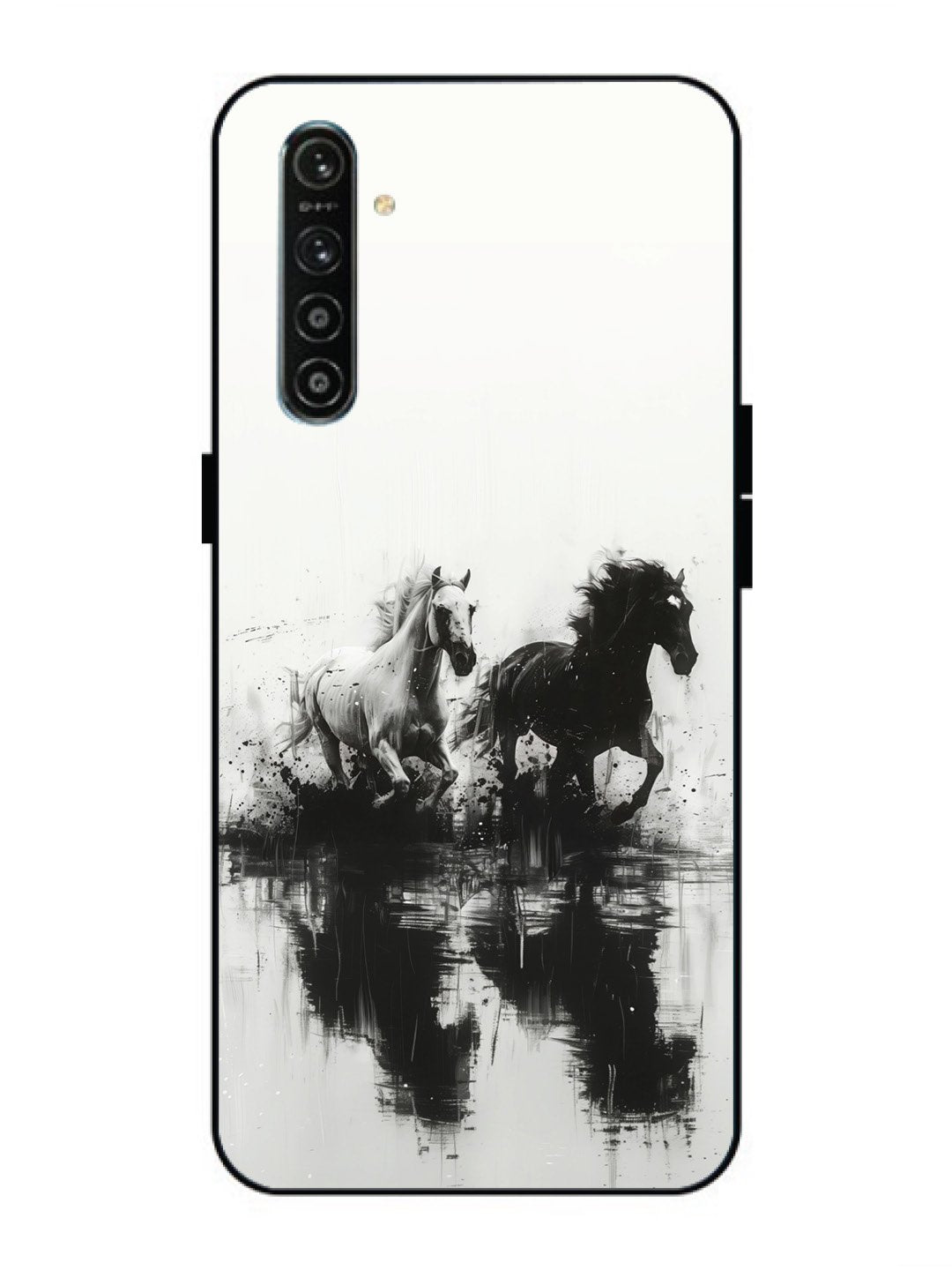 Realme X2 Black & White Horse