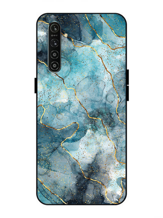 Realme X2 Oceanic Golden Strip Marble