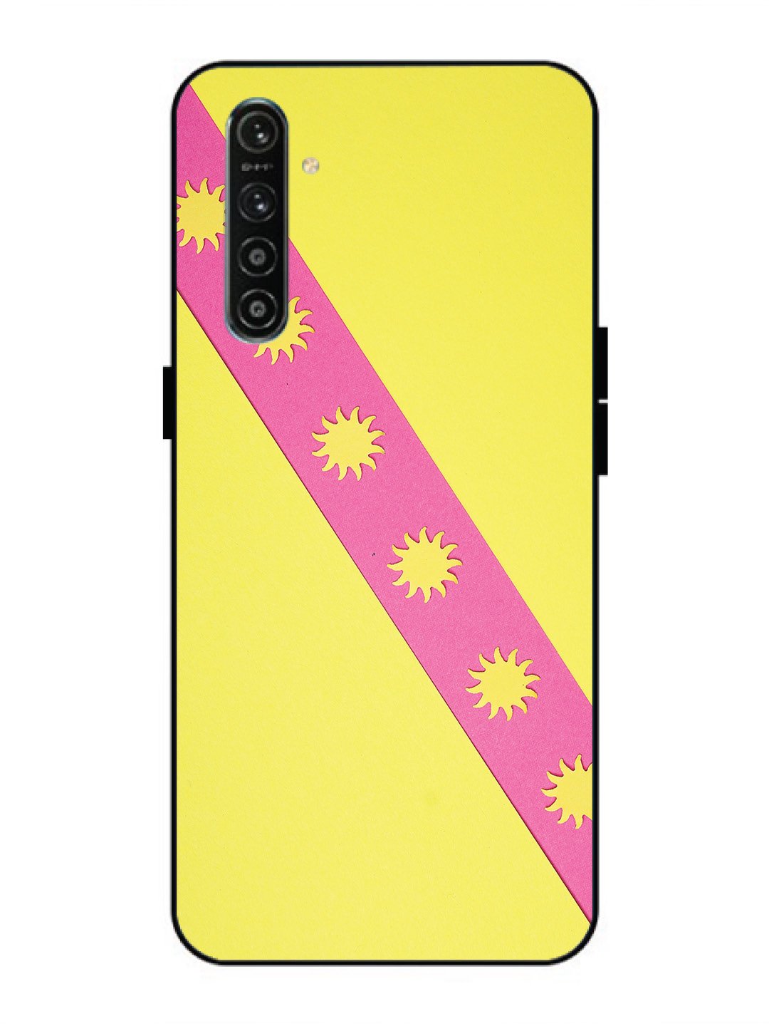 Realme XT Pick Strip on Yellow Colour