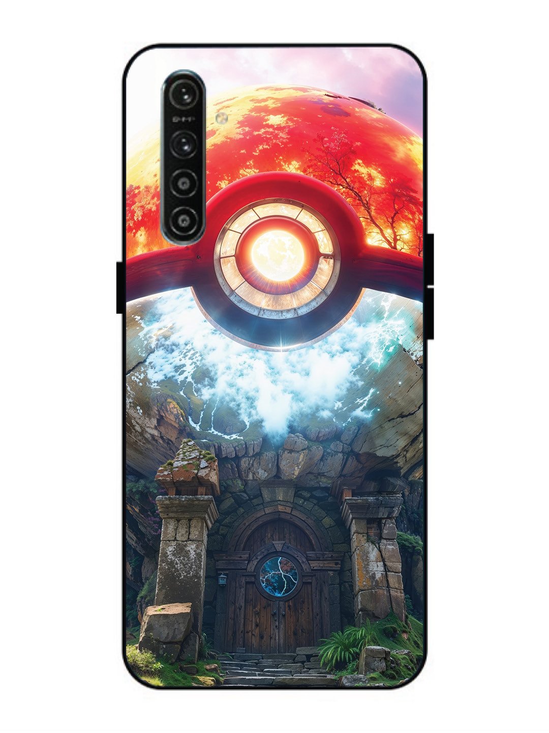 Realme XT Cartoon-ball-house-anime