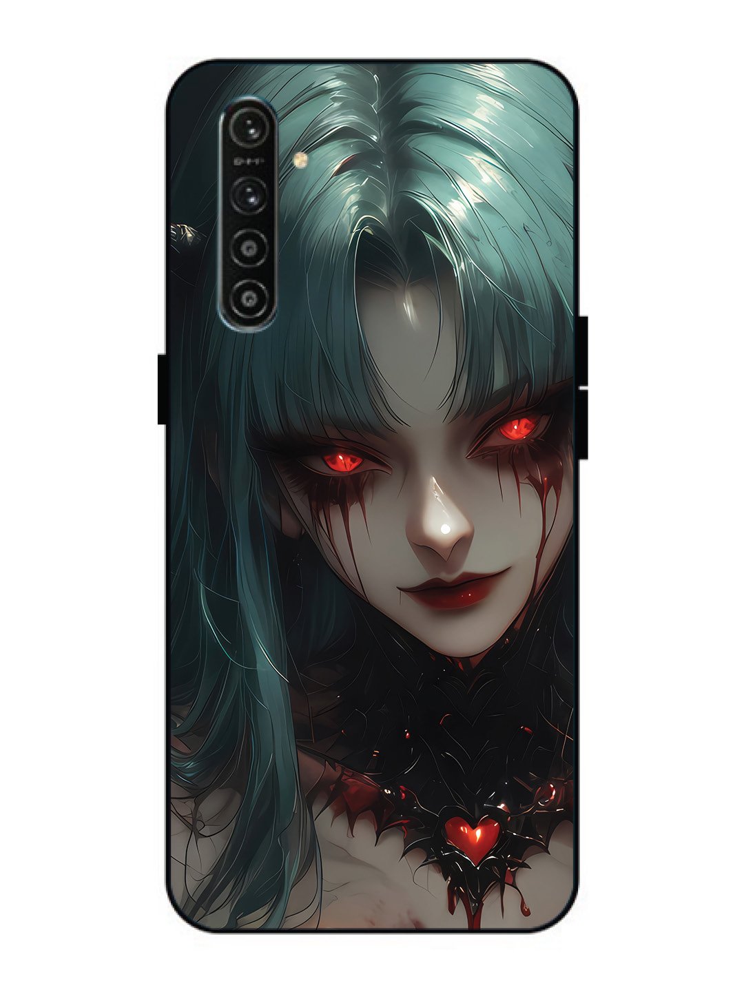 Realme X2 succubus-demon-anime-girl-red-eyes