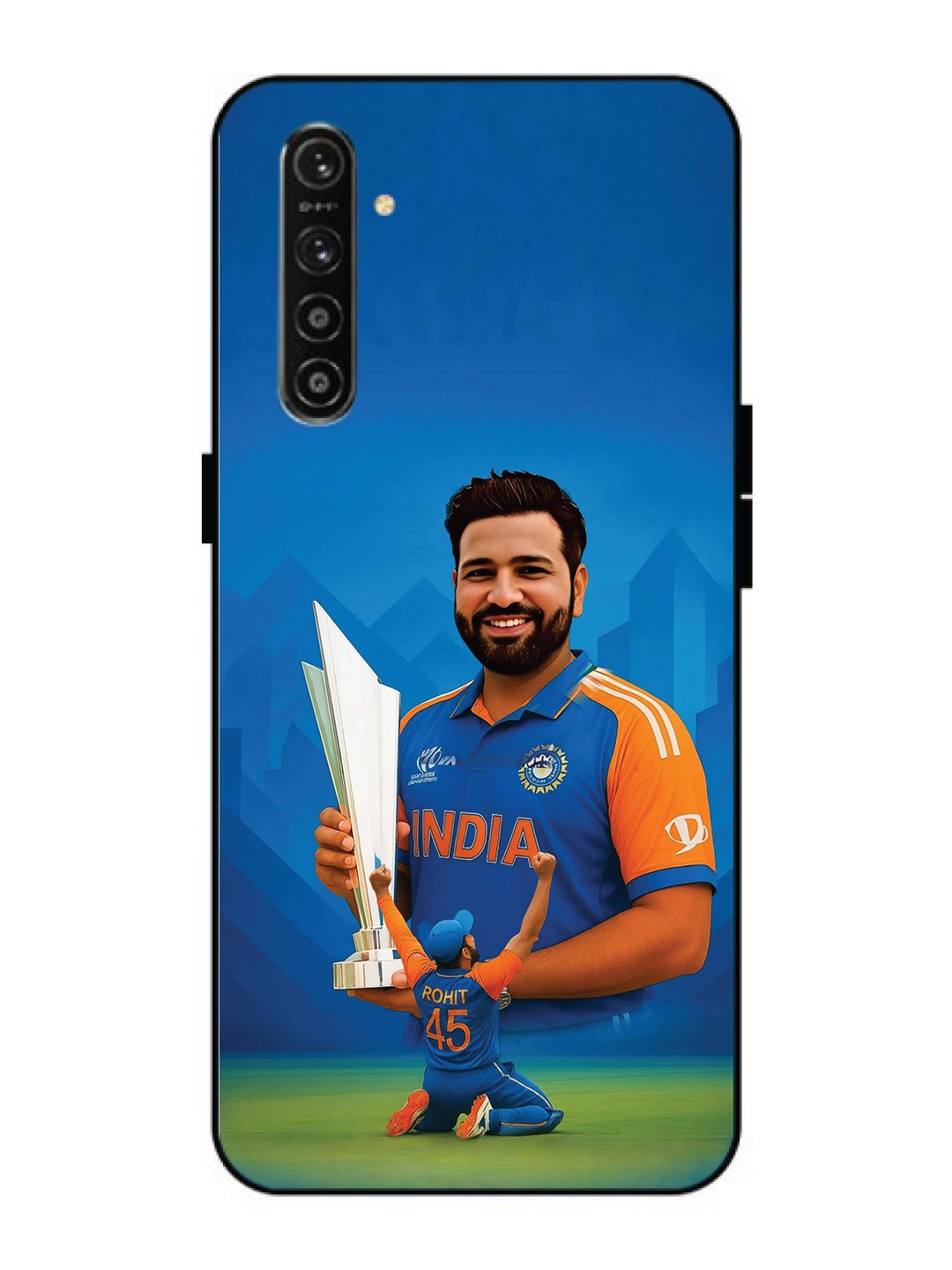 Realme X2 Rohit Sharma Cricketer