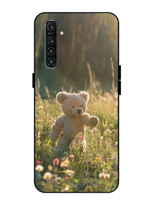 Realme X2 Teddy Bear Outdoors