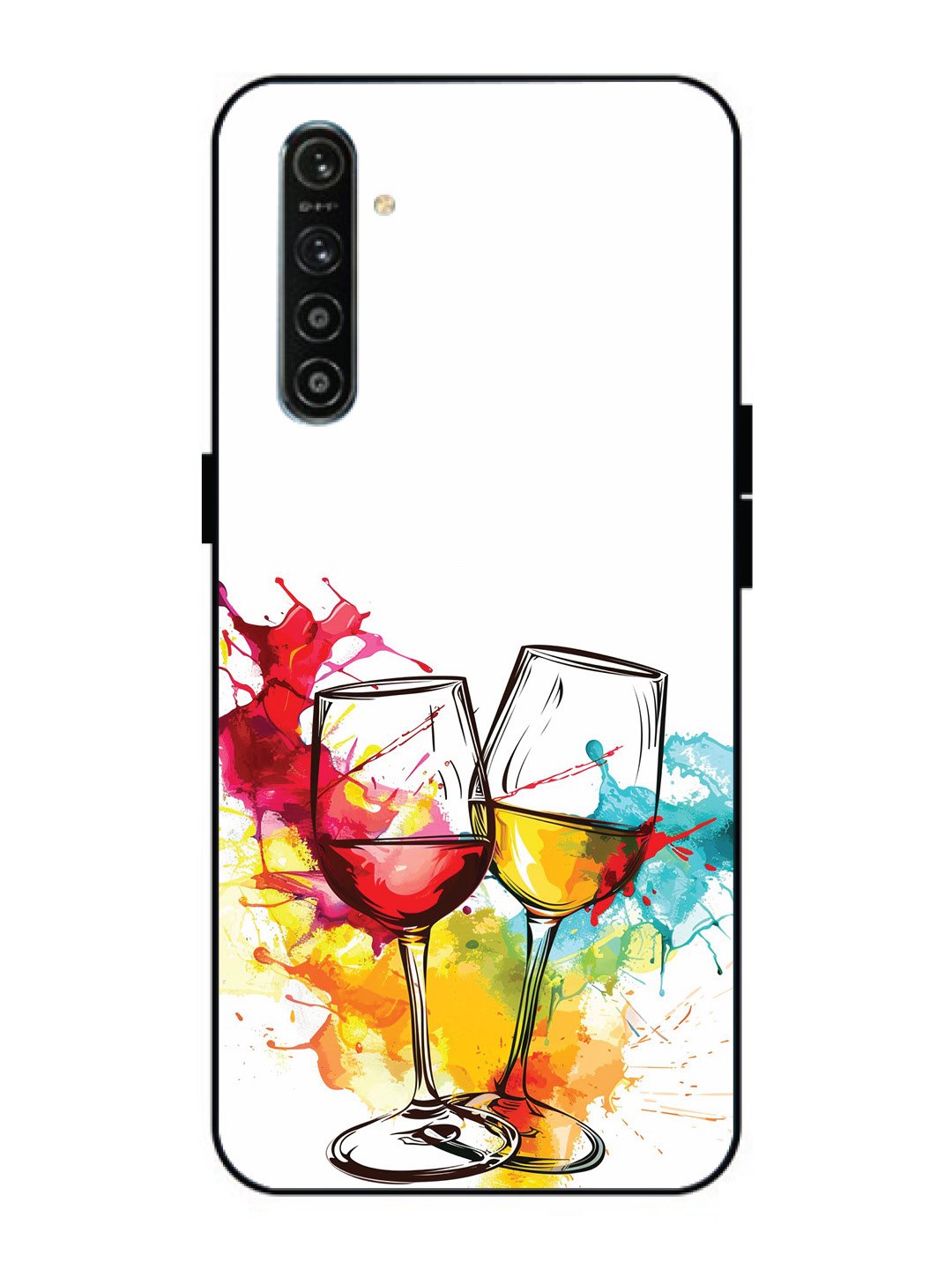 Realme X2 Colorful wine glasses