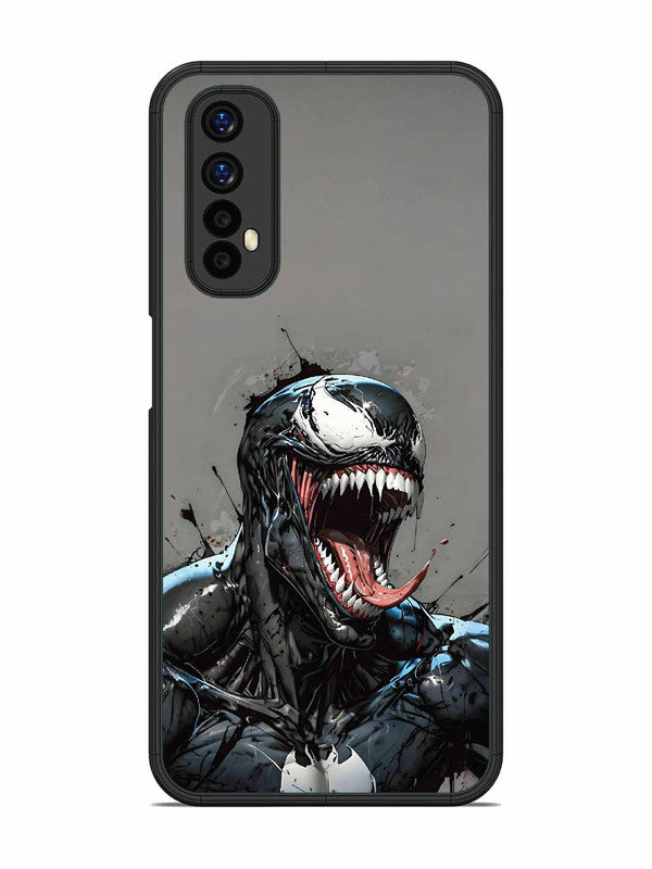 Realme Narzo 20 Pro Venom Symbiote Grin Art