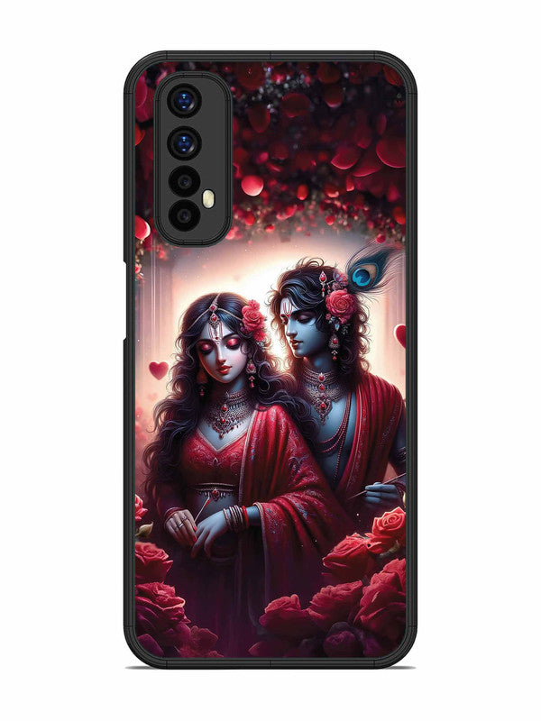 Realme Narzo 20 Pro Couples in Red theme like Radha Krishna