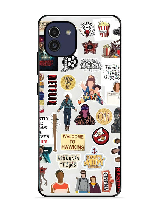 Samsung Galaxy A03 Stranger Things Sticker 2
