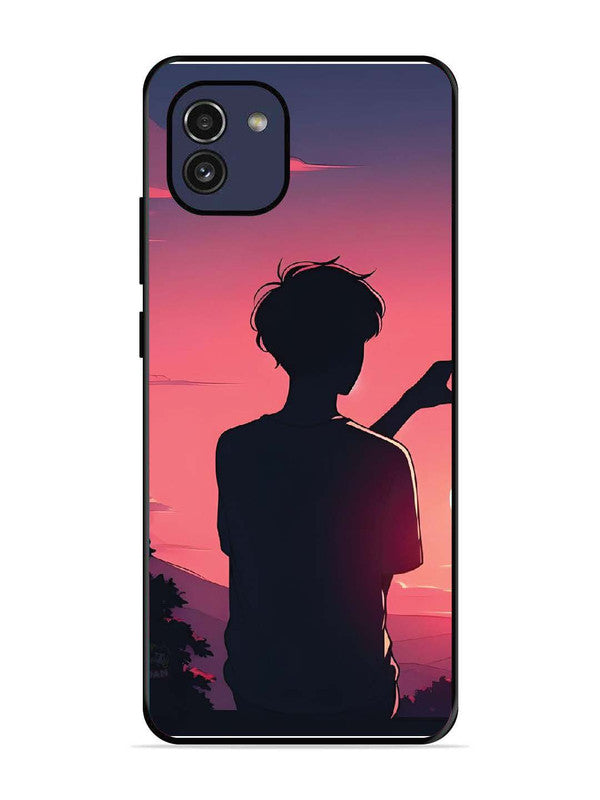 Samsung Galaxy A03 Love Heart with Hand Boy