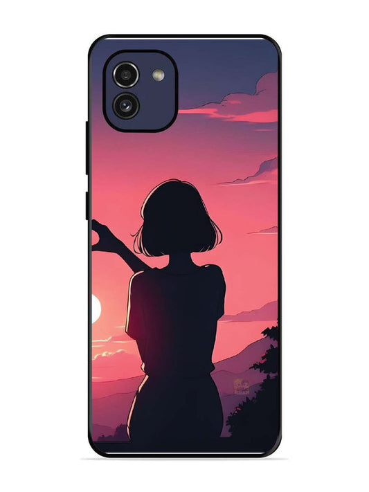 Samsung Galaxy A03 Love Heart with Hand Girl