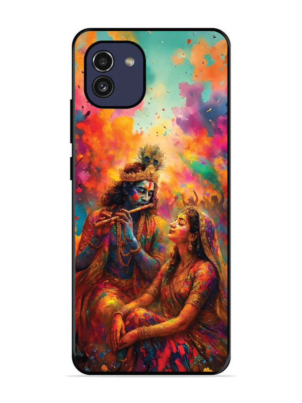 Samsung Galaxy A03 Radha Krishna Playing Flute