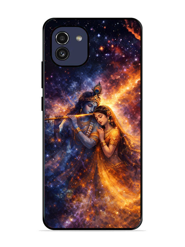 Samsung Galaxy A03 Radha Krishna Dancing on Flute