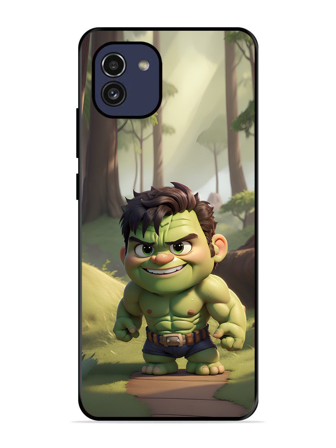 Samsung Galaxy A03 cute baby hulk