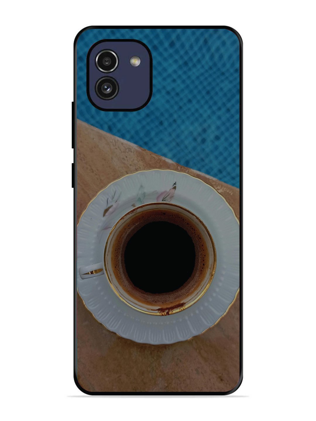 Samsung Galaxy A03 Black Tea Cup Saucer