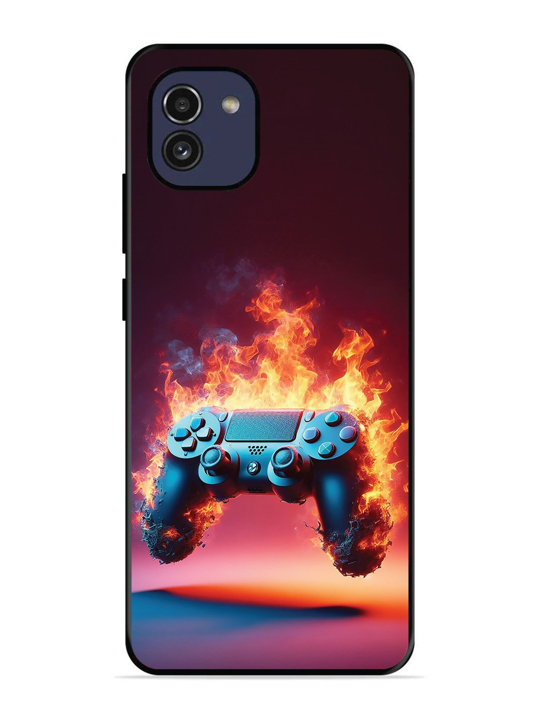 Samsung Galaxy A03 Console on fire