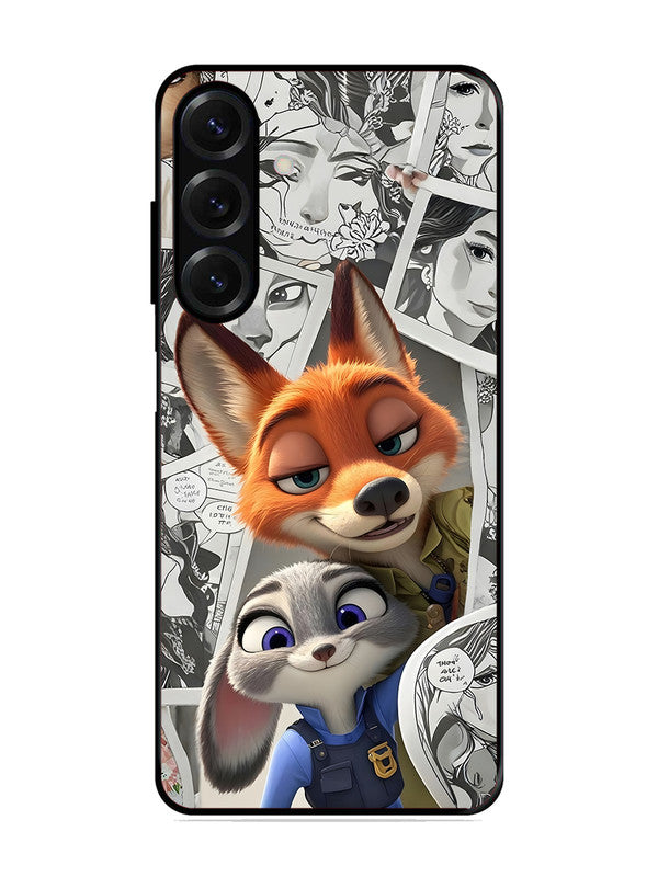 Samsung Galaxy A04s Cute Nick wilde and judy hopps