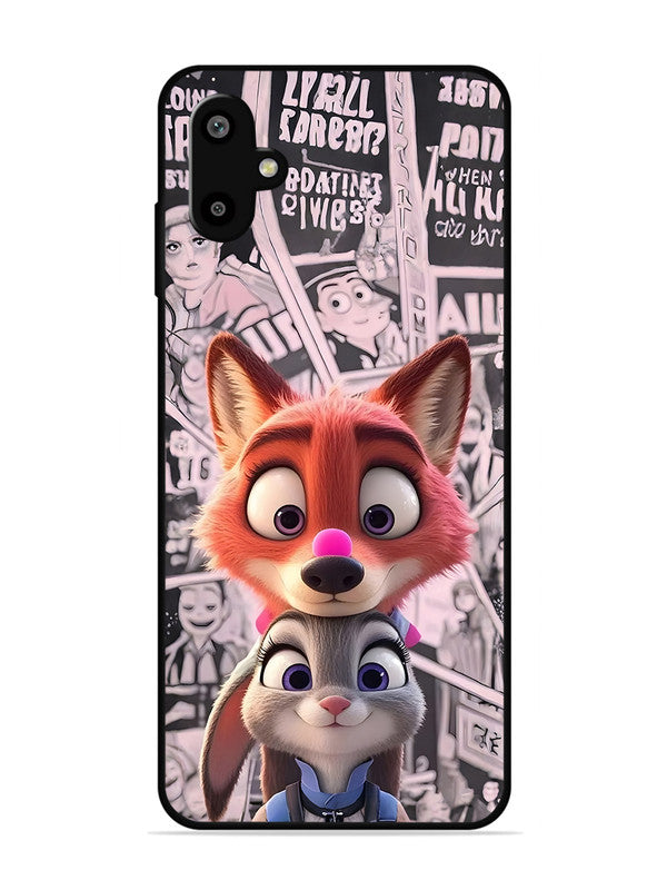 Samsung Galaxy A06 Cute Nick wilde and judy hopps 2
