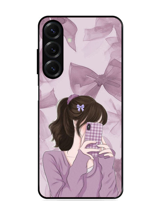 Samsung Galaxy A13 Pinky Girl taking selfie
