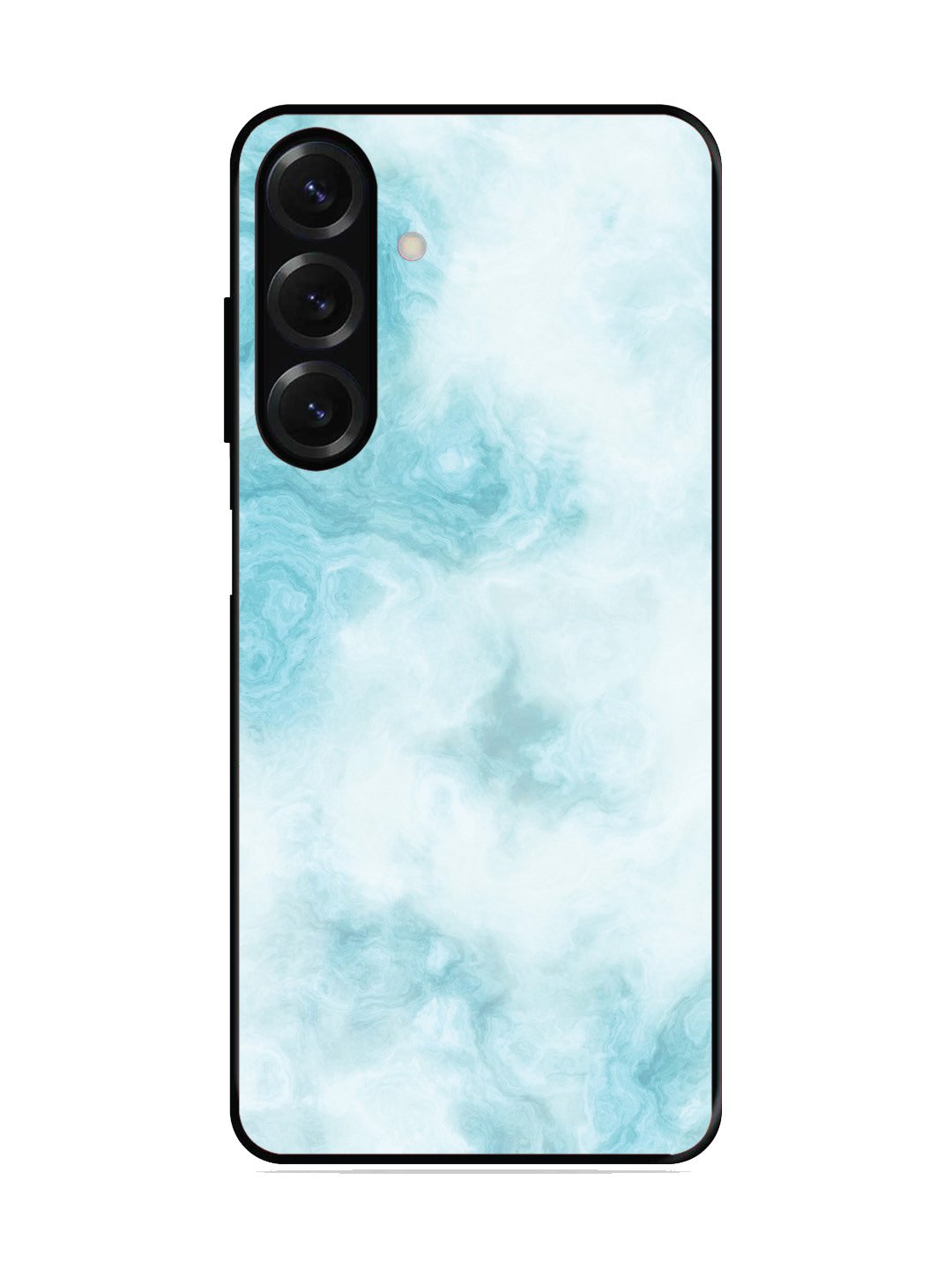 SAMSUNG Galaxy S24 Plus 5G Light Blue with White Ocean Marble