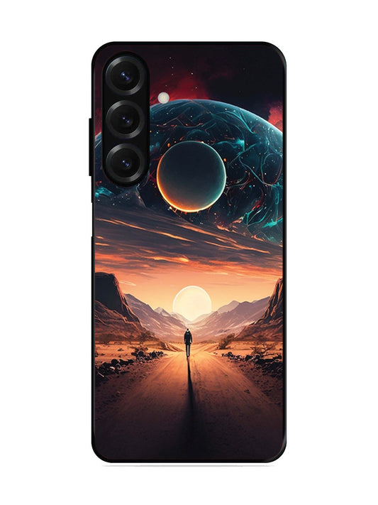 Samsung Galaxy A04s Sunset with space scene