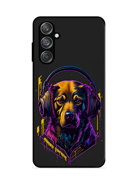 Samsung Galaxy F15 5g Music Lover Dog