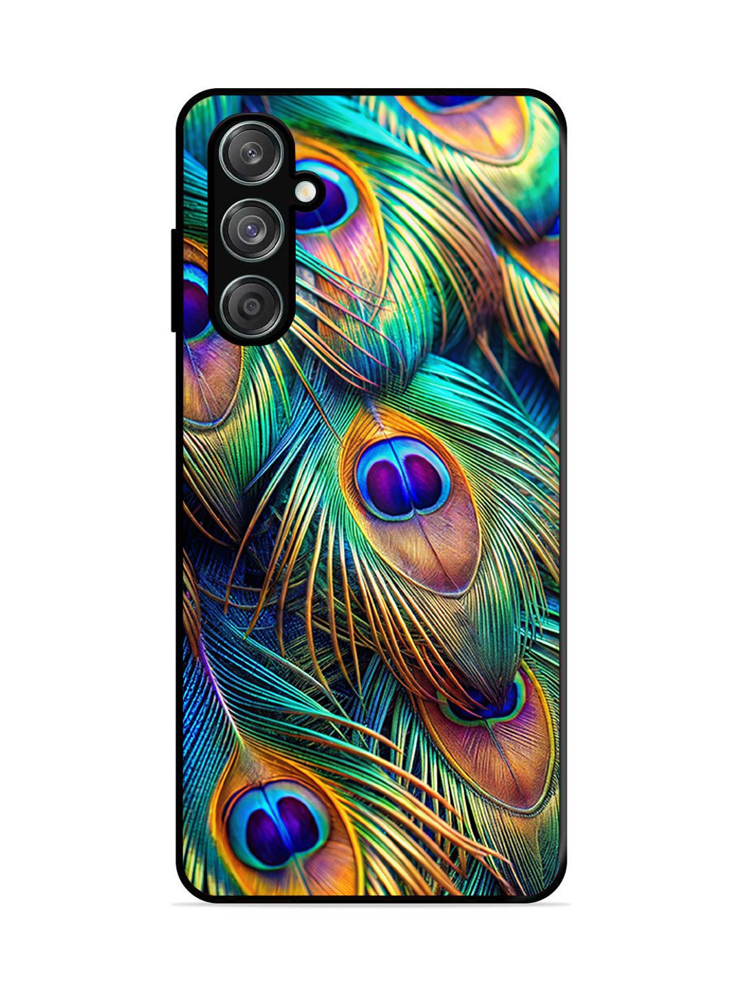 Samsung Galaxy M15 peacock feather