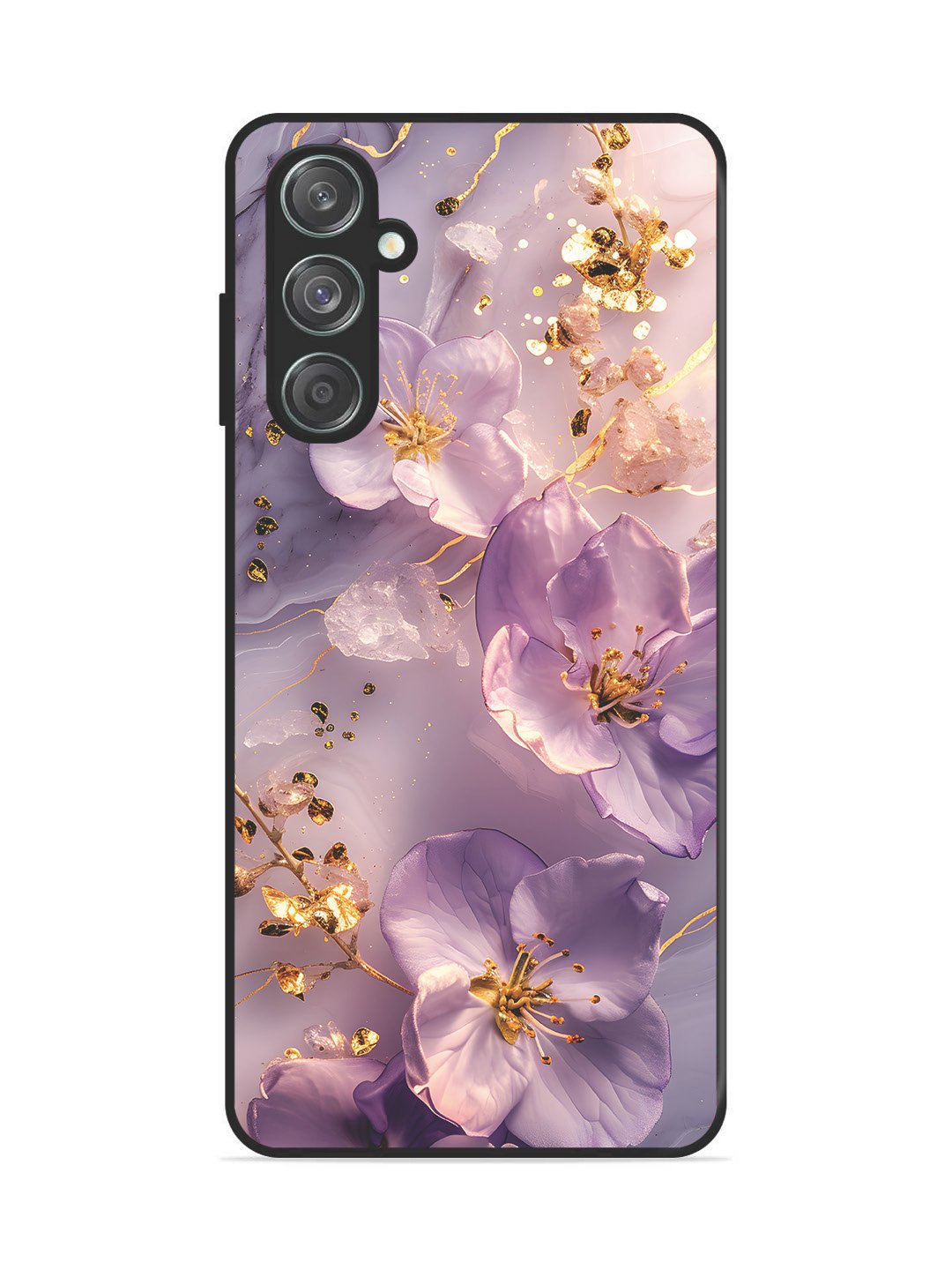 Samsung Galaxy M15 Orchid with Golden Safron