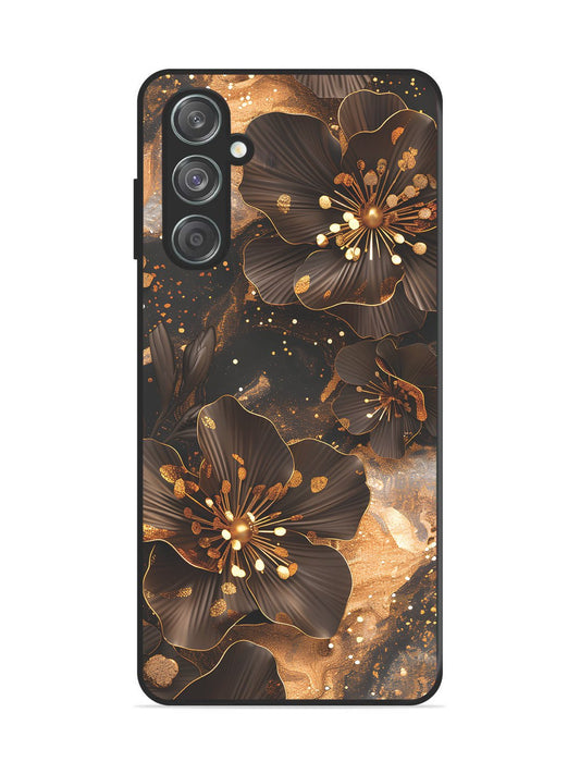 Samsung Galaxy M15 Golden Flowars