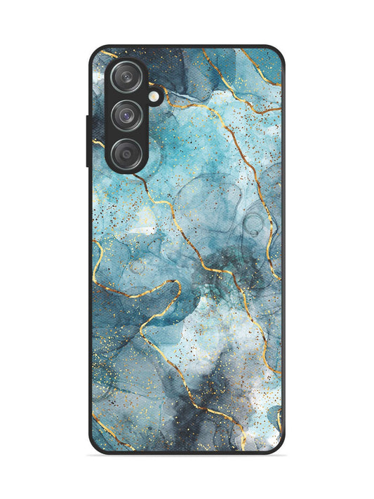 Samsung Galaxy M33 5g Oceanic Golden Strip Marble
