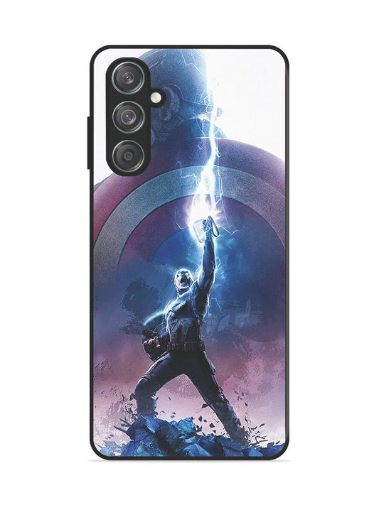 Samsung Galaxy F15 5g captain-america-thor-hammer-lightning