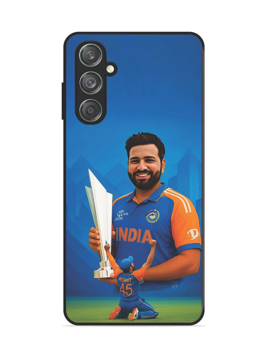Samsung Galaxy M15 Rohit Sharma Cricketer