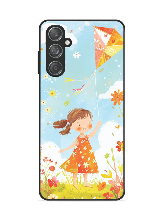 Samsung Galaxy A15 5g Little Girl Kite Flying