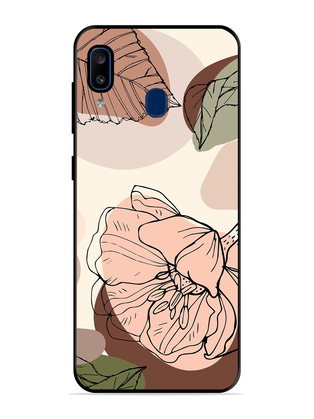 Samsung Galaxy A20 Floral Elegance, Portrait