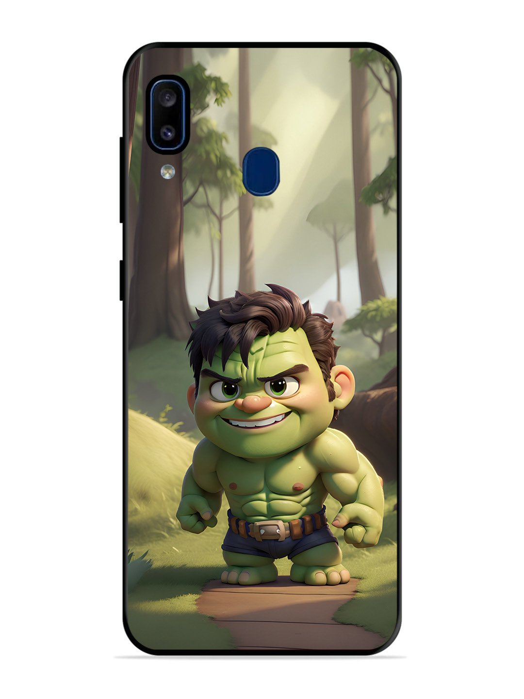 Samsung Galaxy A20 cute baby hulk