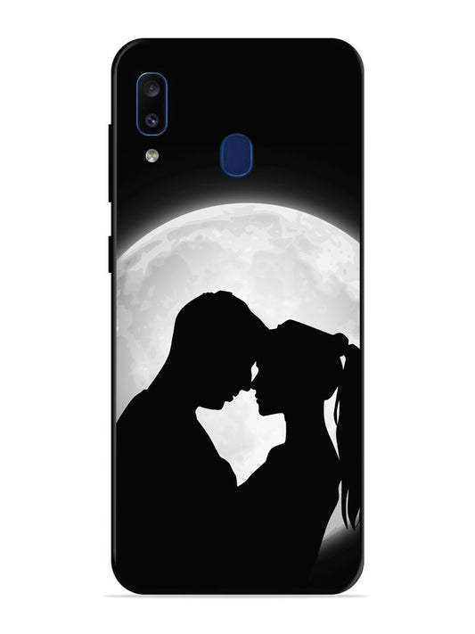 Samsung Galaxy A20 Couple on Moon