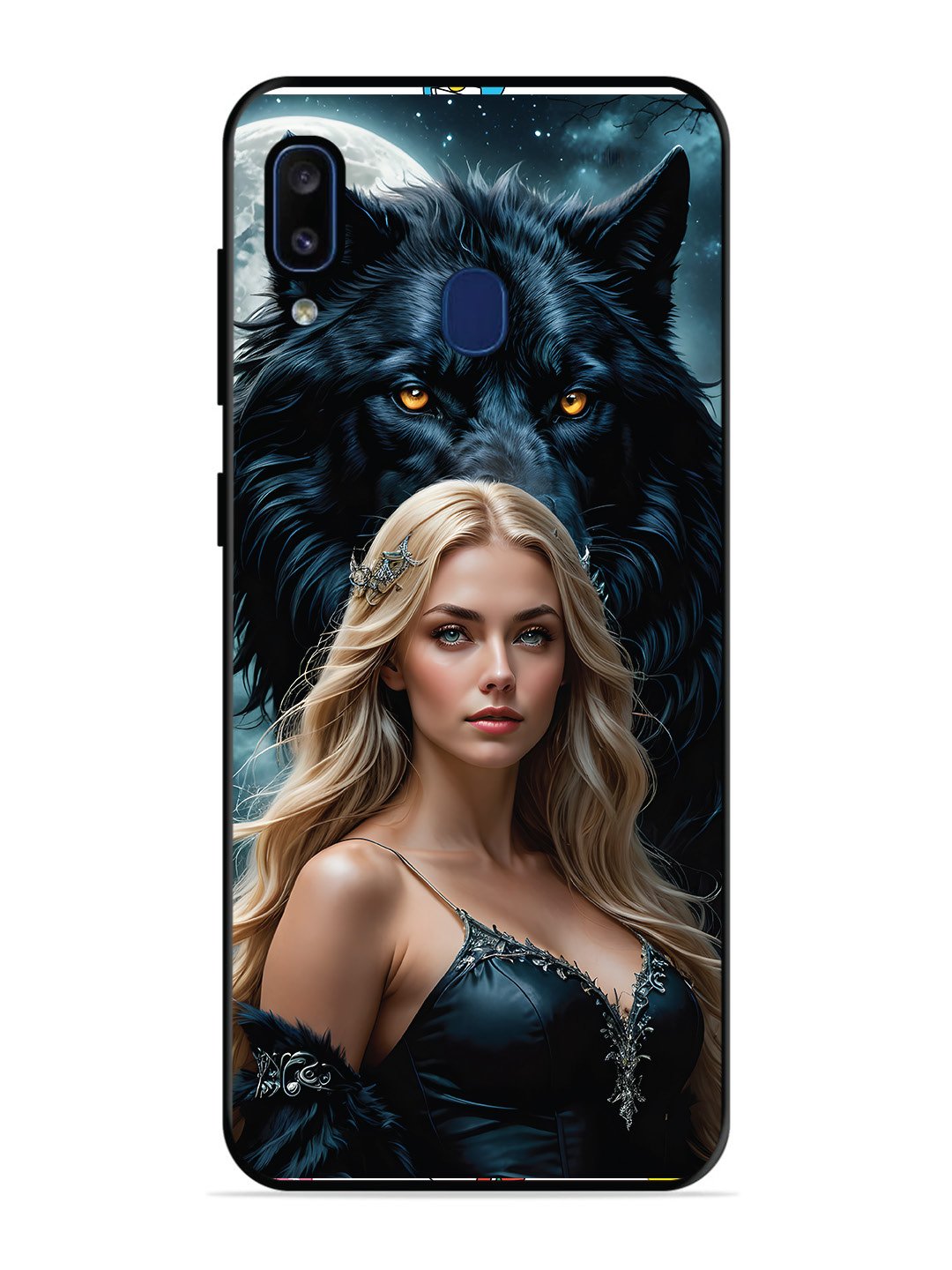 Samsung Galaxy A20 Wolf & Girl