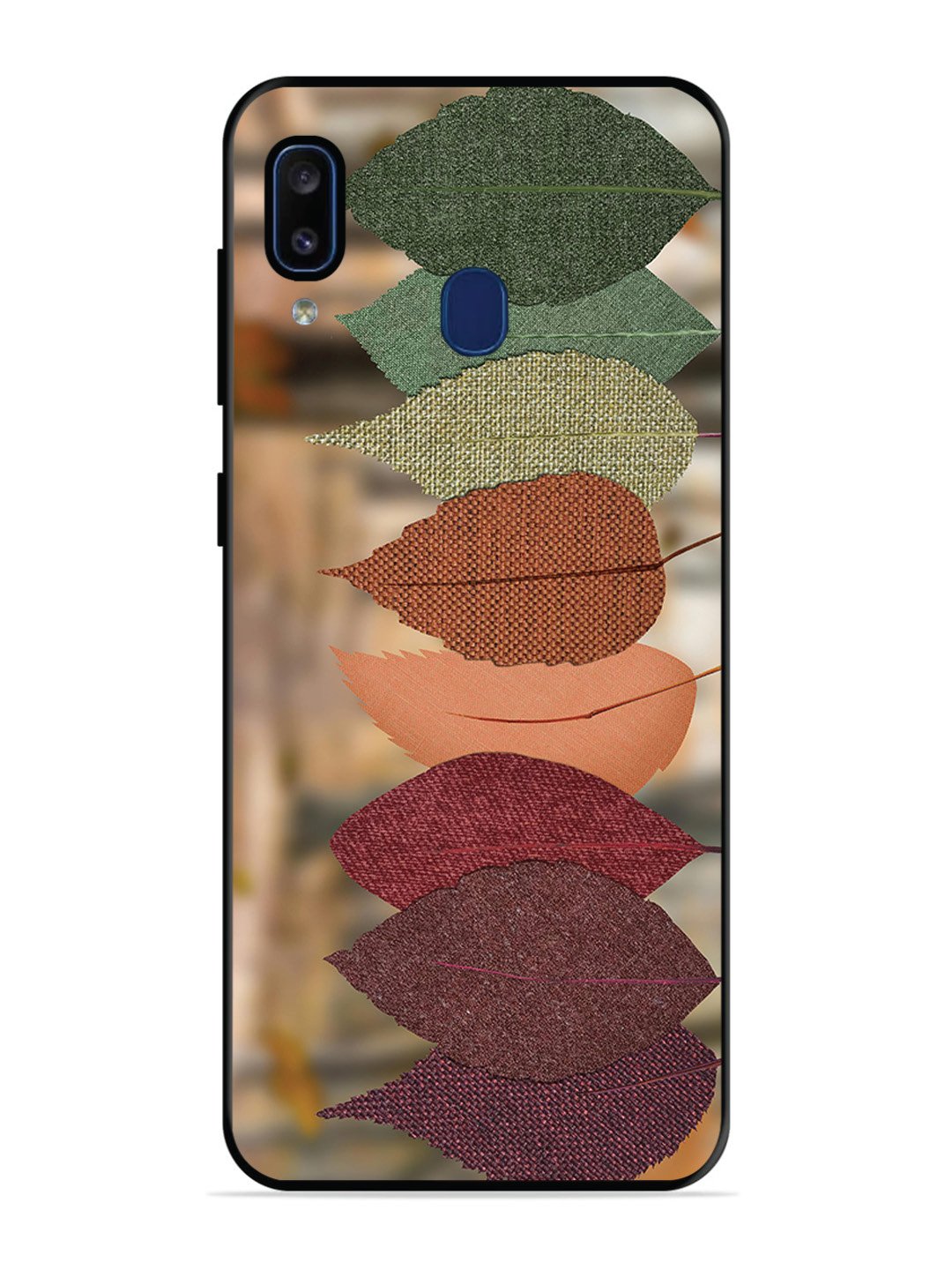 Samsung Galaxy A20 Fabric Leafs