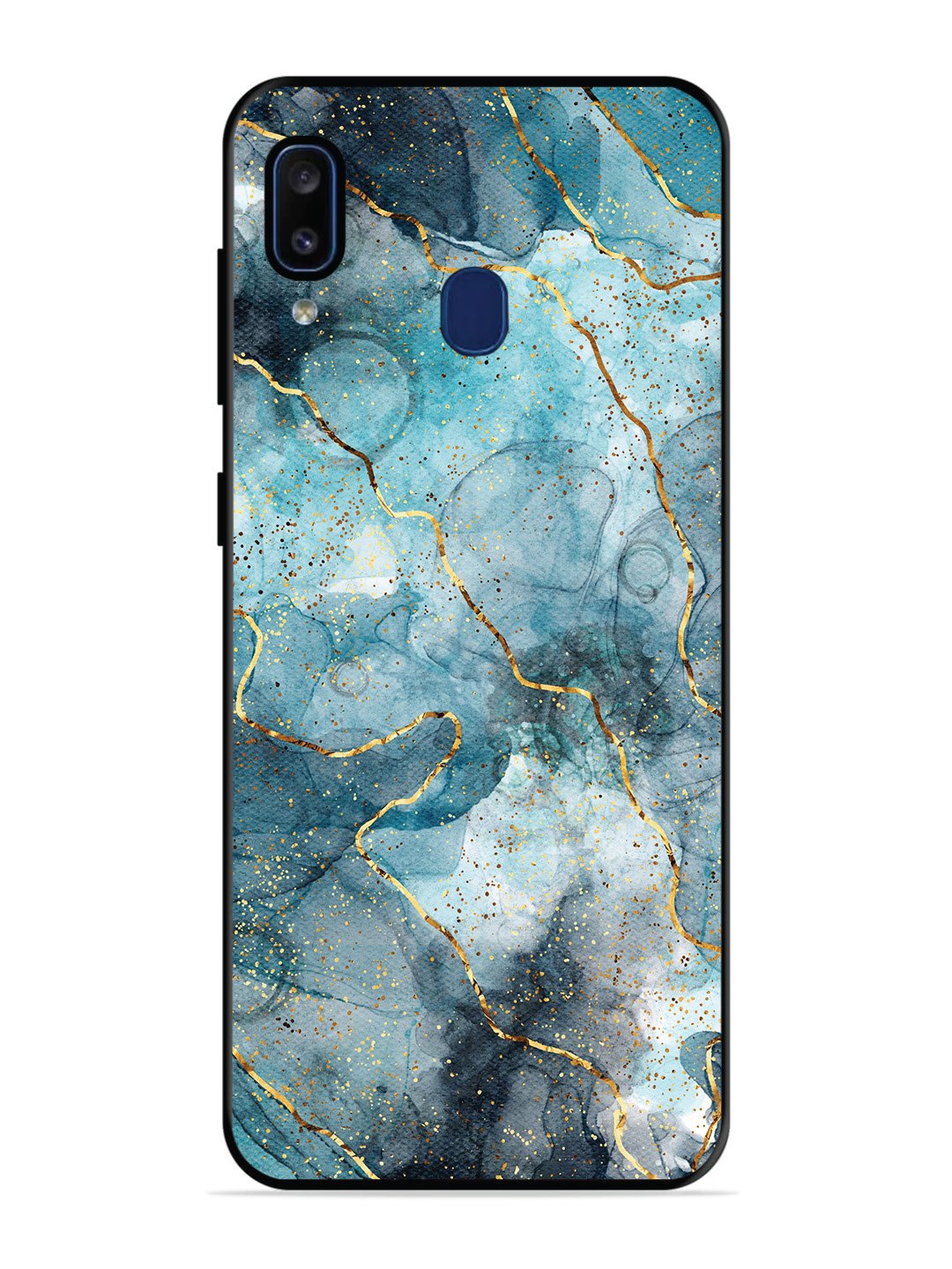Samsung Galaxy A20 Oceanic Golden Strip Marble